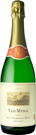 Yao Ming Napa Valley Sparkling Wine 2017