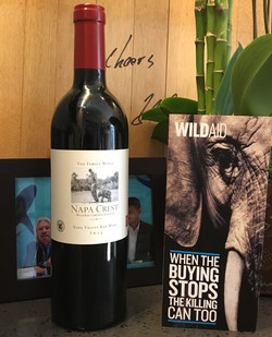 Napa Crest WildAid Napa Valley Red Wine 2015